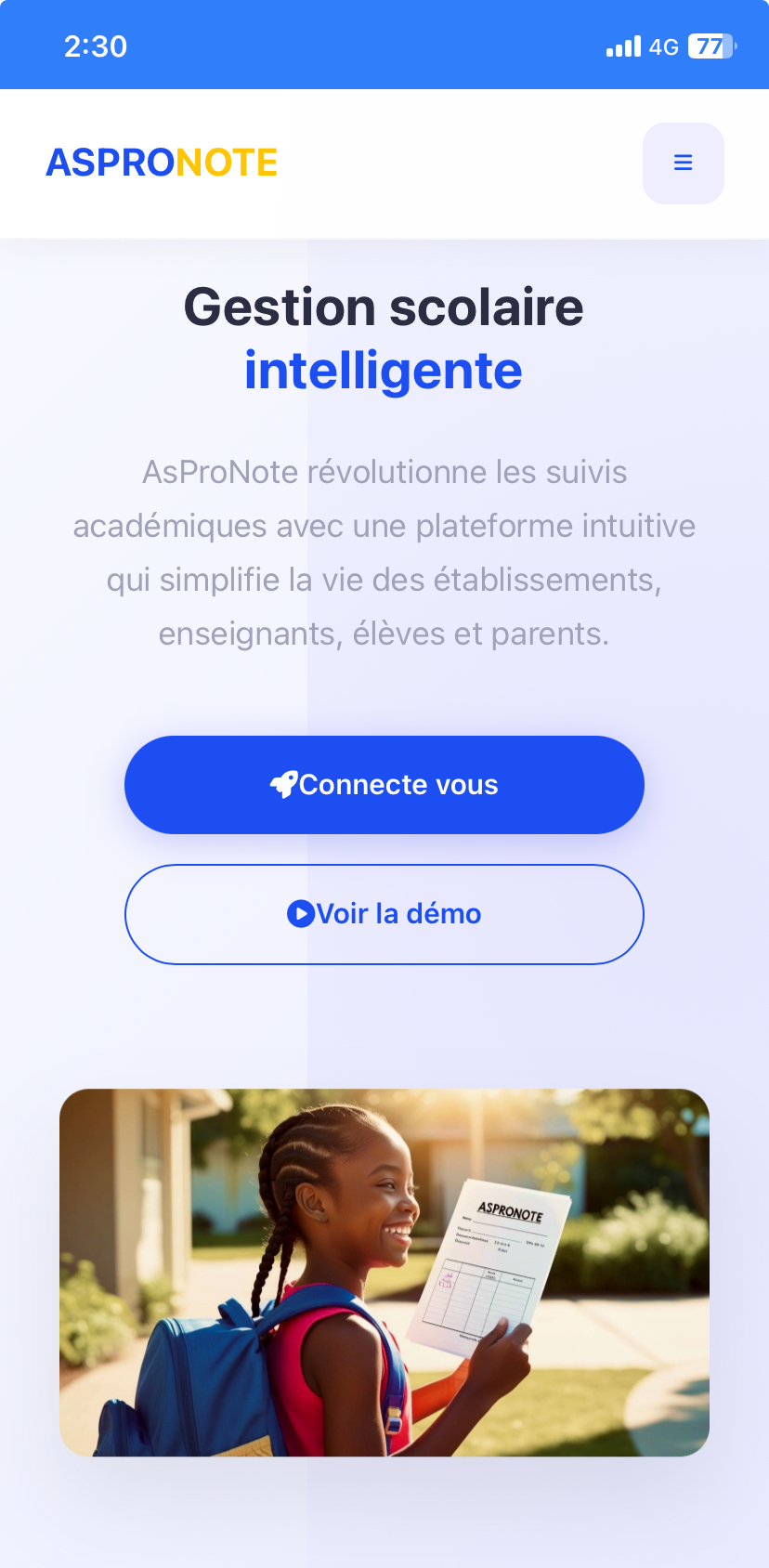 AsProNote: Una plataforma educativa innovadora para las escuelas haitianas
